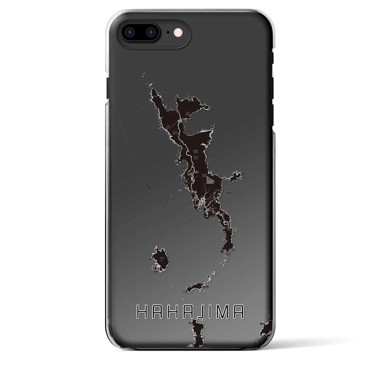 【母島(東京都)】地図柄iPhoneケース(クリアタイプ)