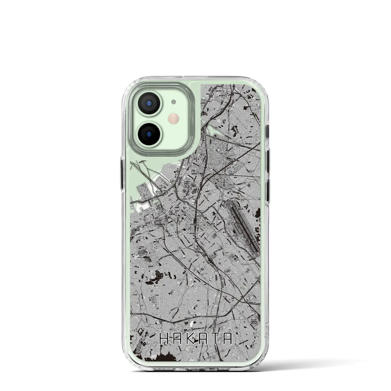 【博多(福岡県)】地図柄iPhoneケース(MagSafeタイプ)