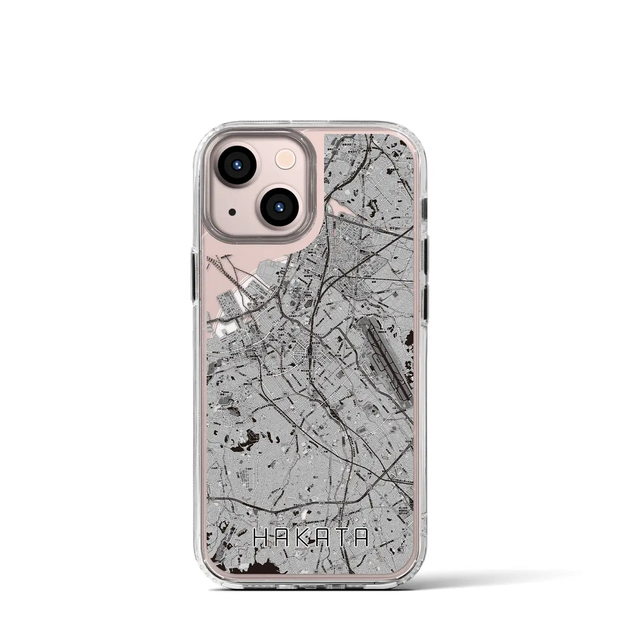 【博多(福岡県)】地図柄iPhoneケース(MagSafeタイプ)