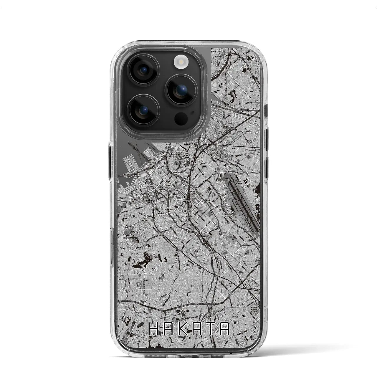 【博多(福岡県)】地図柄iPhoneケース(MagSafeタイプ)