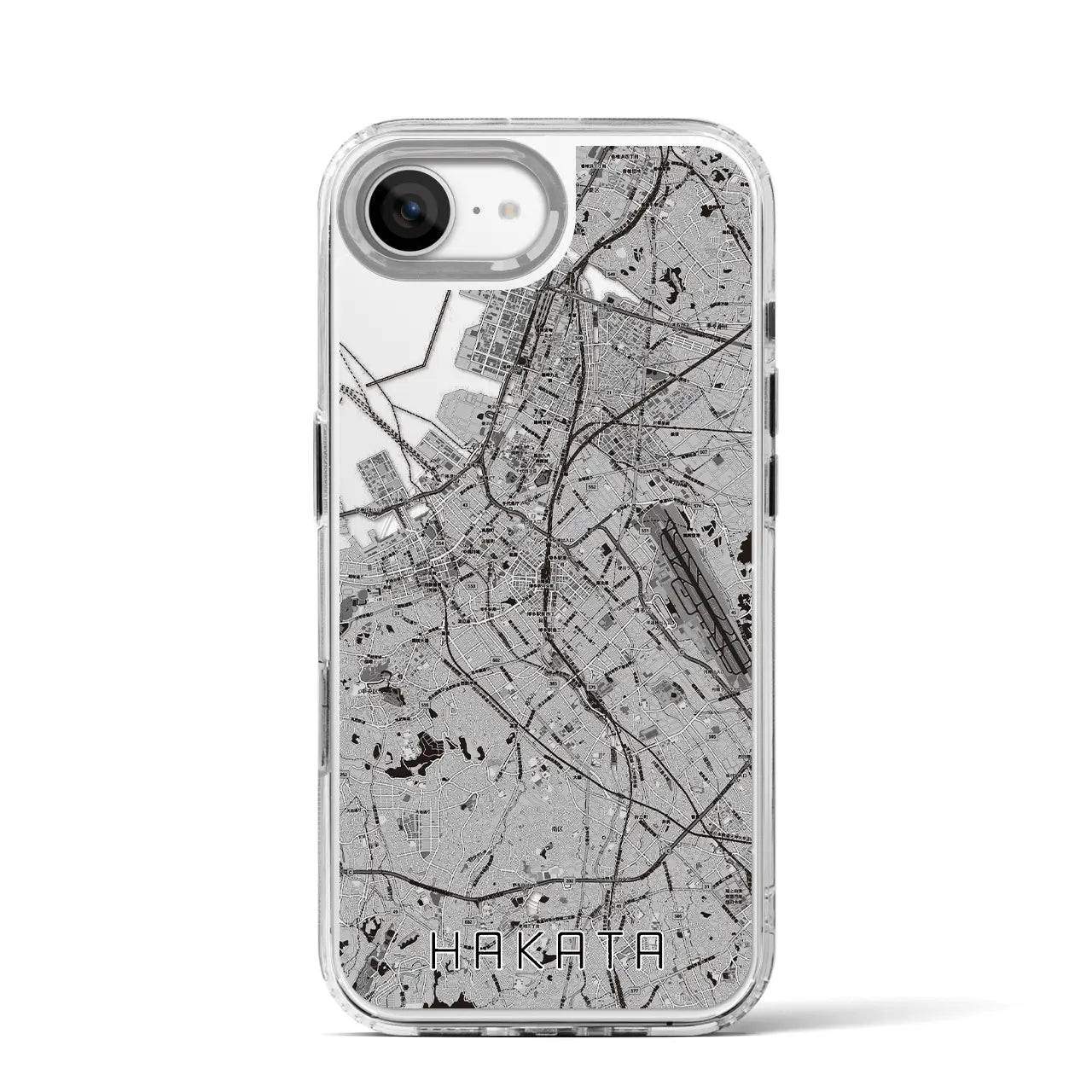 【博多(福岡県)】地図柄iPhoneケース(MagSafeタイプ)