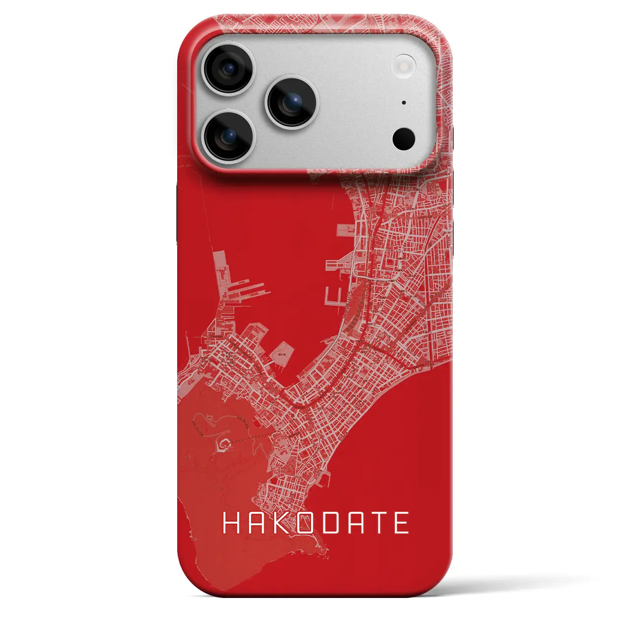 【初売り限定 函館(北海道)】初売り限定iPhoneケース(バックカバータイプ)レッド・iPhone 17 Pro Max 用