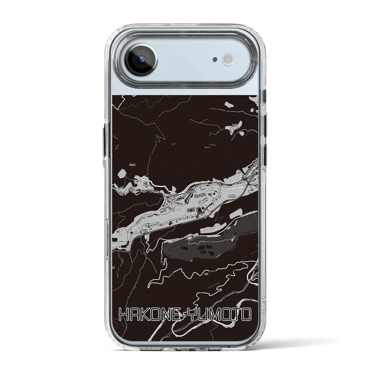 【箱根湯本(神奈川県)】地図柄iPhoneケース(MagSafeタイプ)