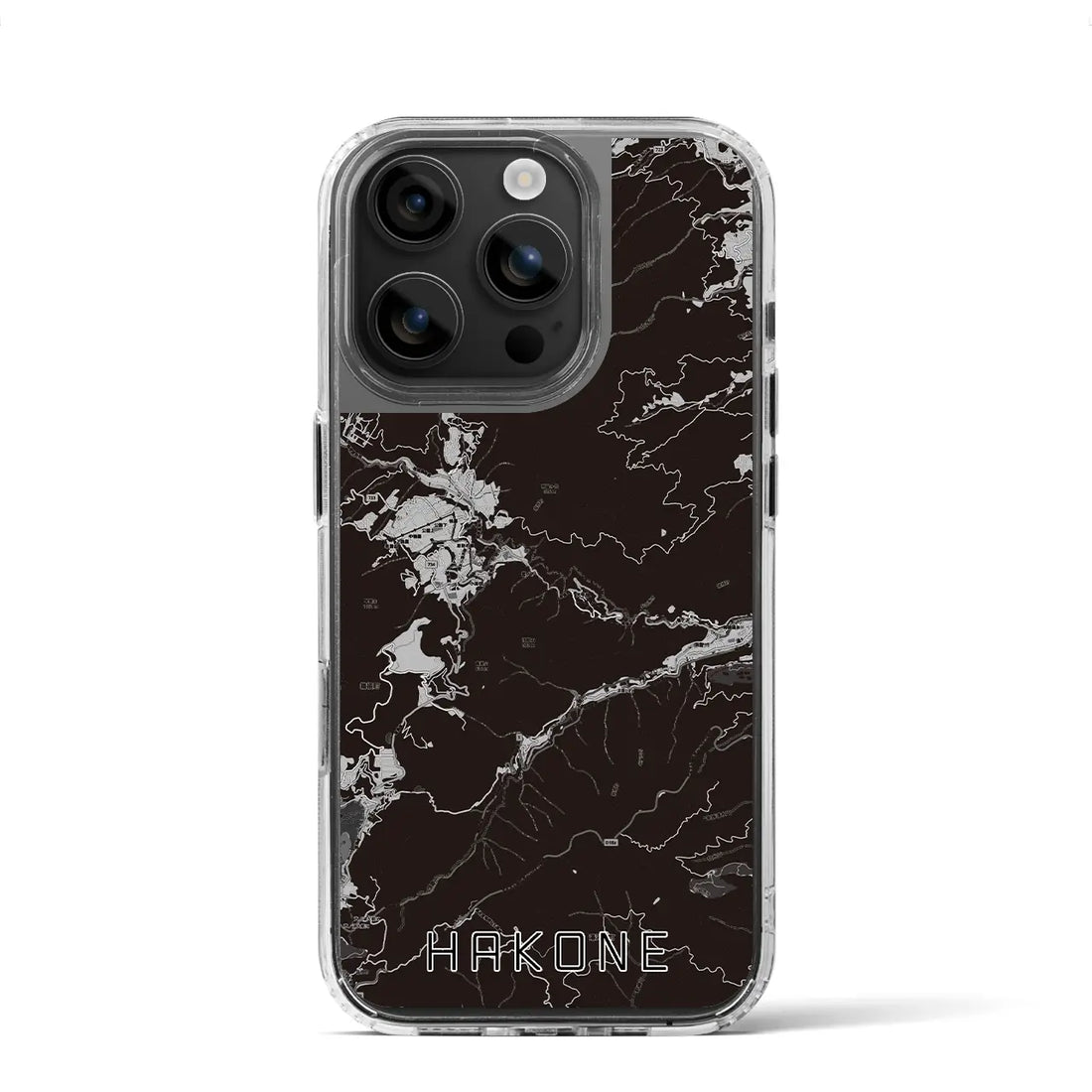 【箱根(神奈川県)】地図柄iPhoneケース(MagSafeタイプ)