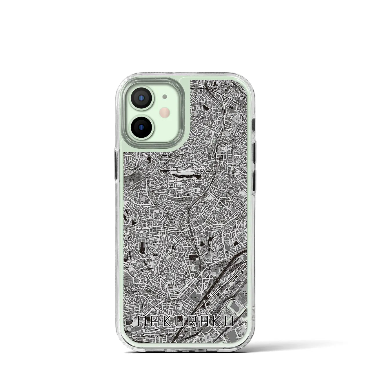 【白楽(神奈川県)】地図柄iPhoneケース(MagSafeタイプ)