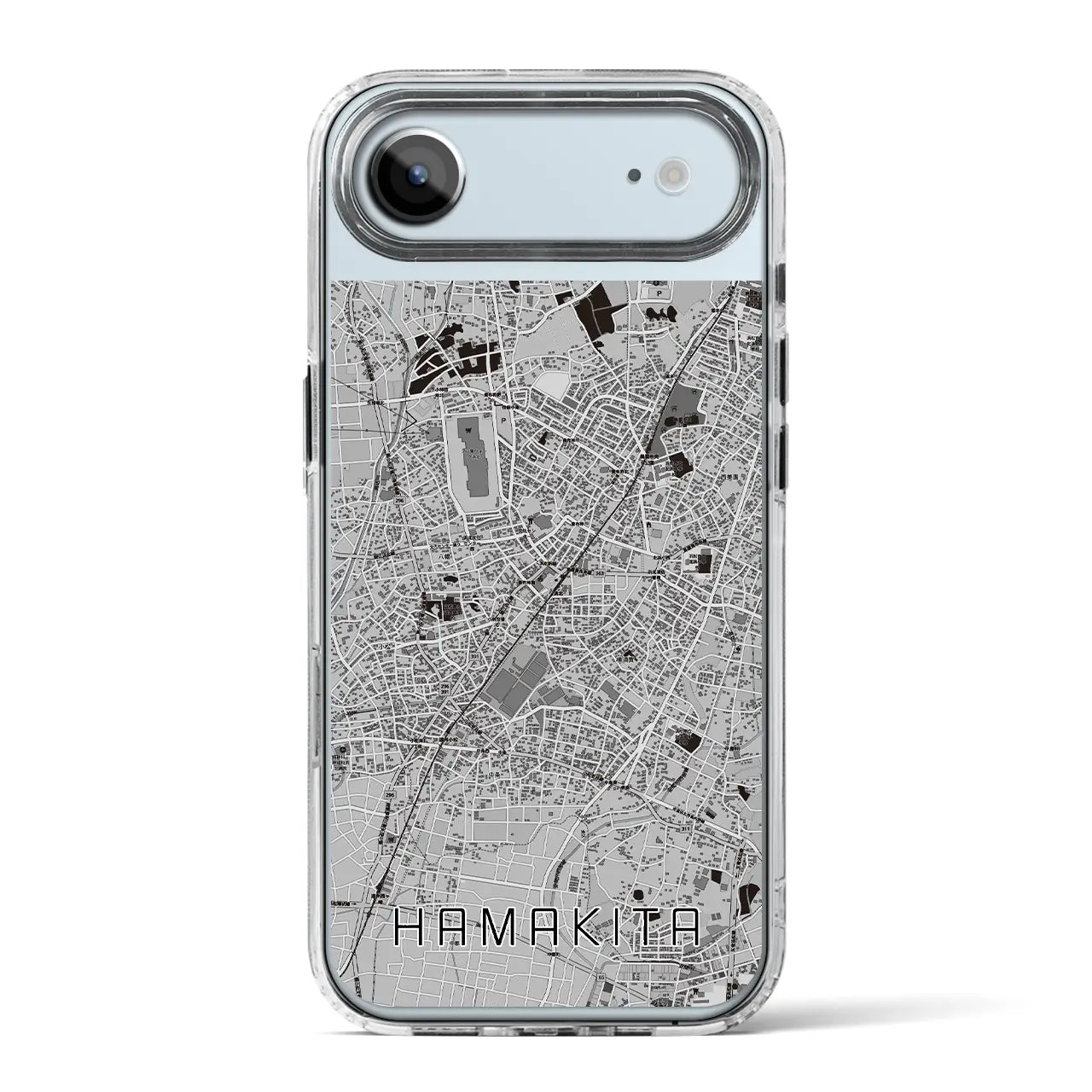 【浜北(静岡県)】地図柄iPhoneケース(MagSafeタイプ)