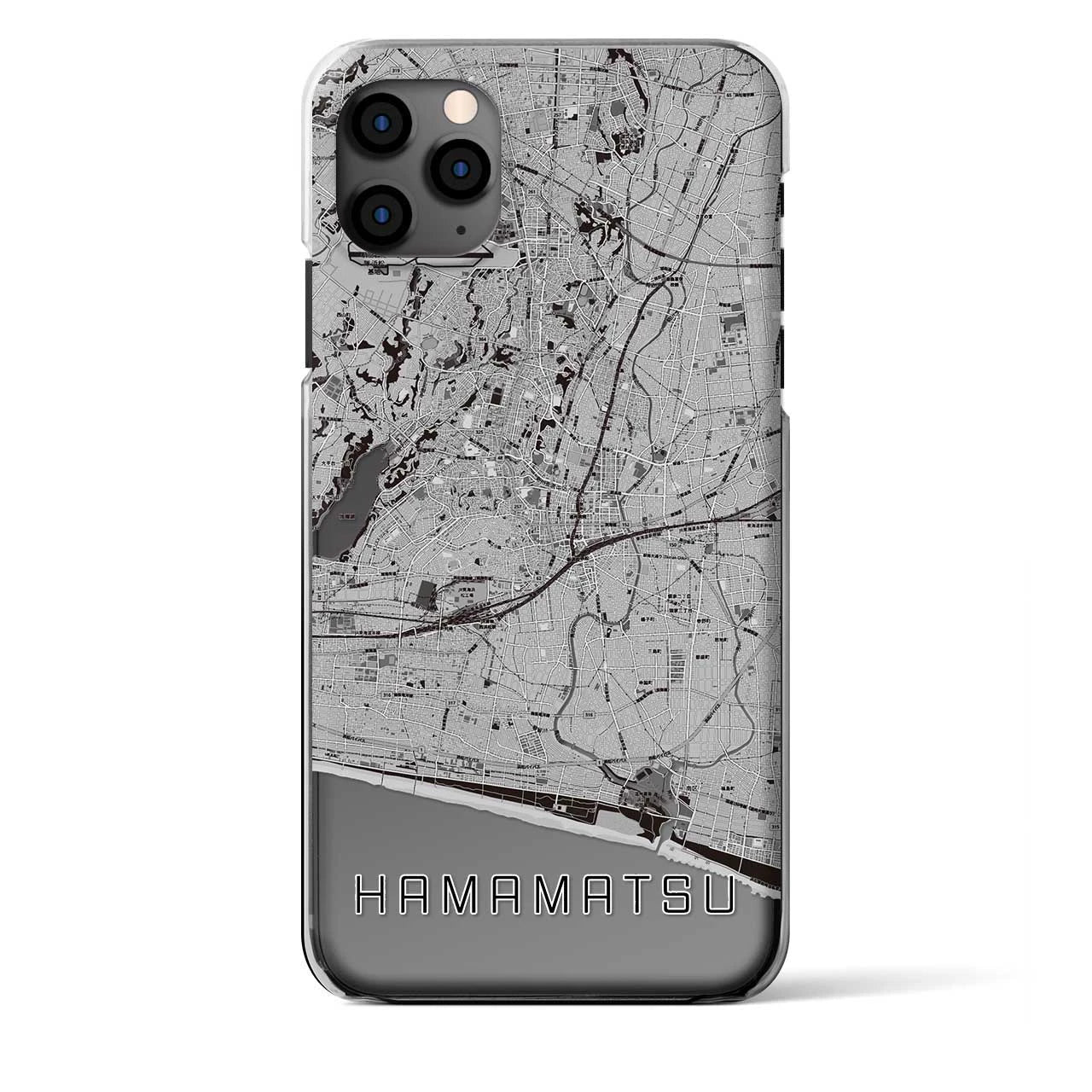 【浜松(静岡県)】地図柄iPhoneケース(クリアタイプ)
