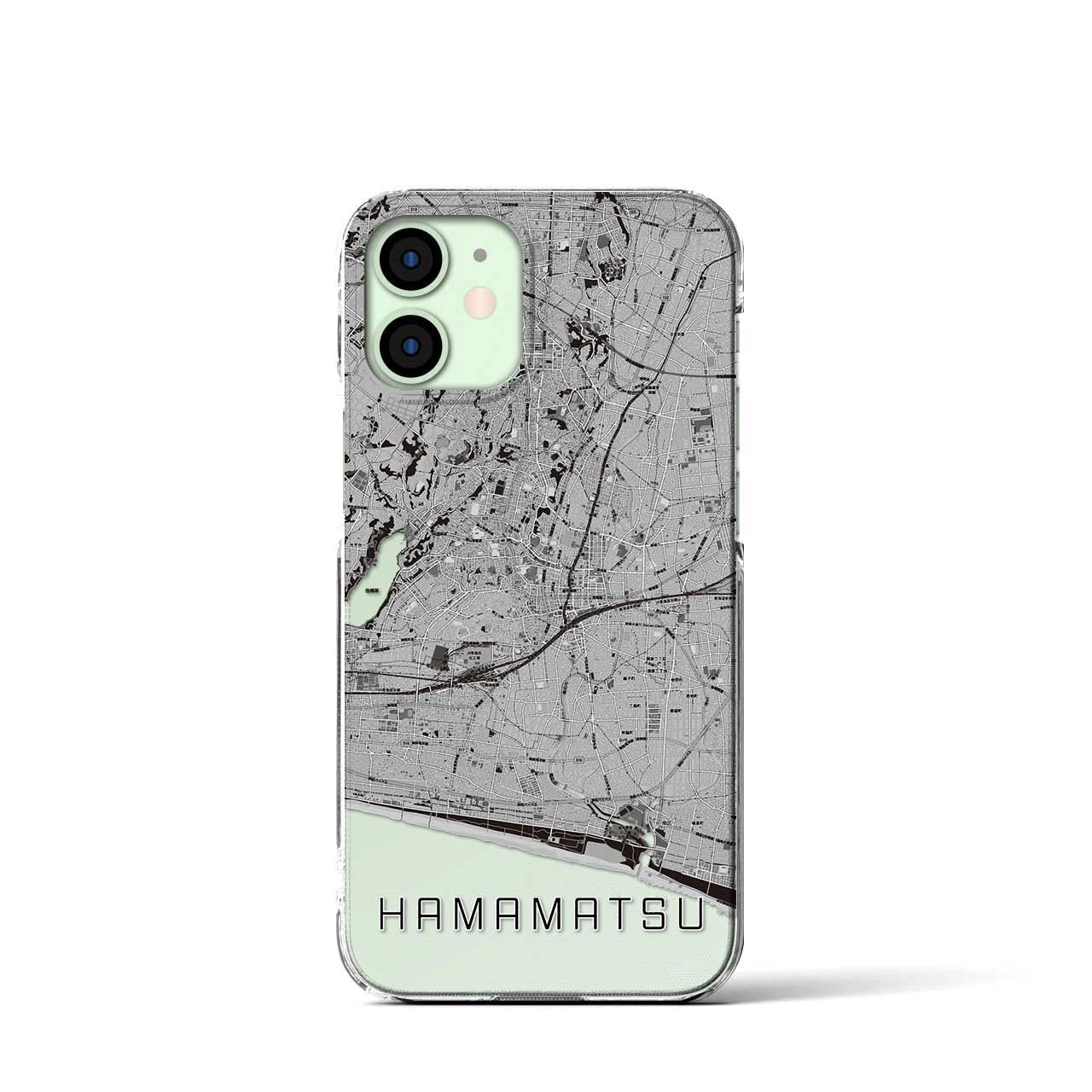 【浜松(静岡県)】地図柄iPhoneケース(クリアタイプ)