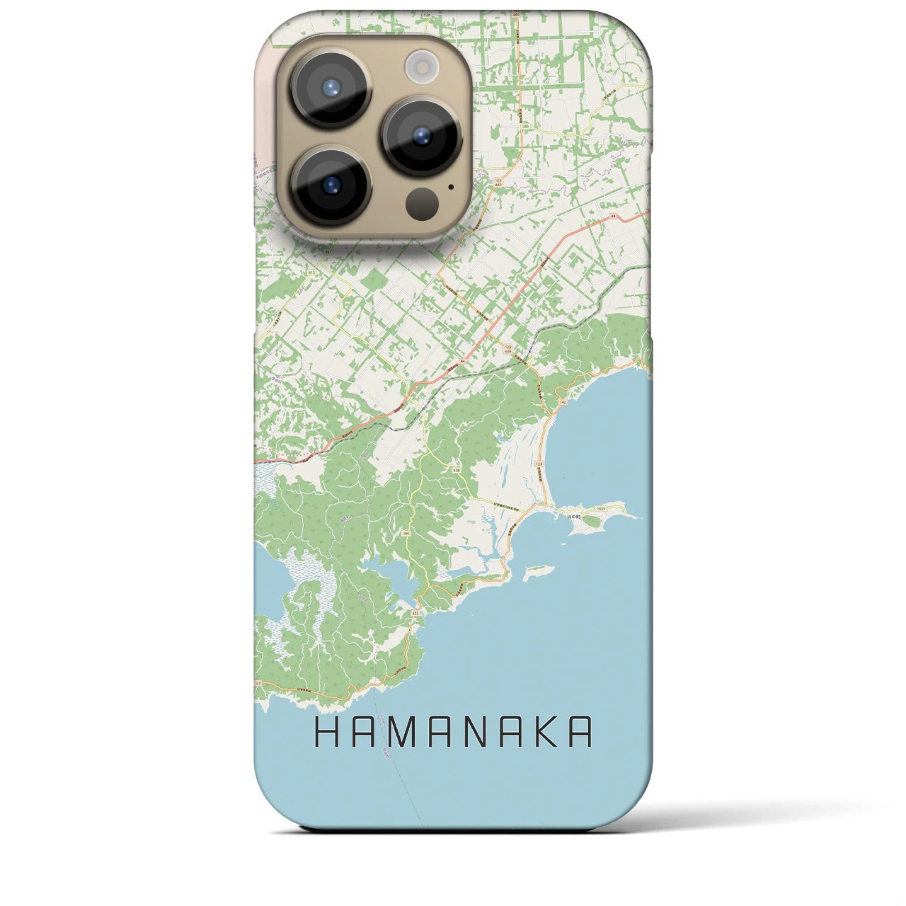【浜中(北海道)】地図柄iPhoneケース(バックカバータイプ)