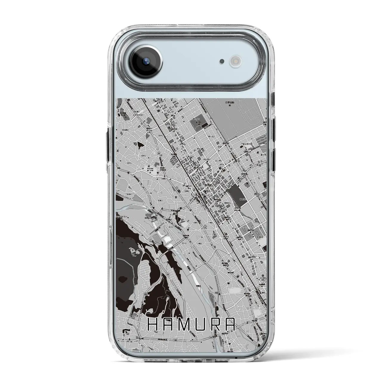 【羽村(東京都)】地図柄iPhoneケース(MagSafeタイプ)