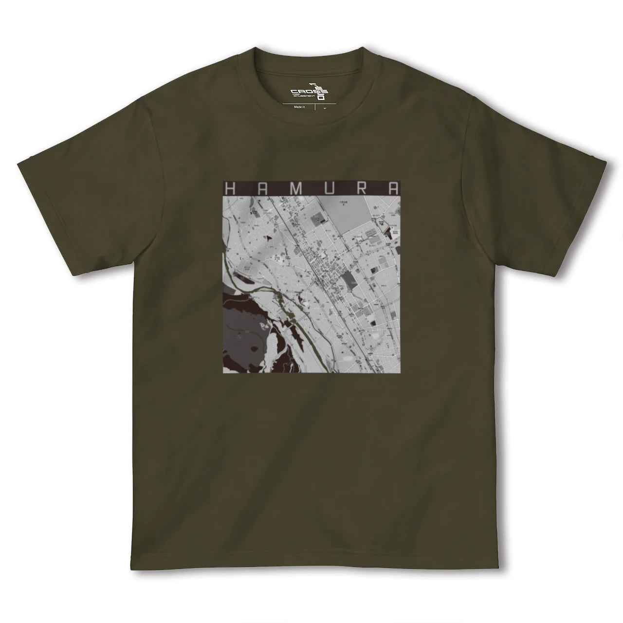 【羽村(東京都)】地図柄ヘビーウェイトTシャツ