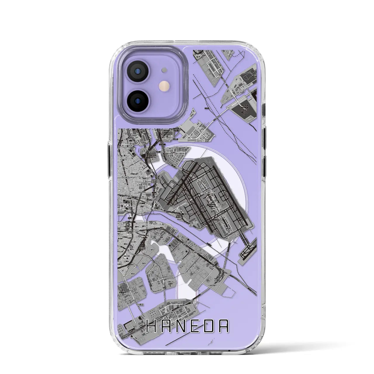 【羽田(東京都)】地図柄iPhoneケース(MagSafeタイプ)