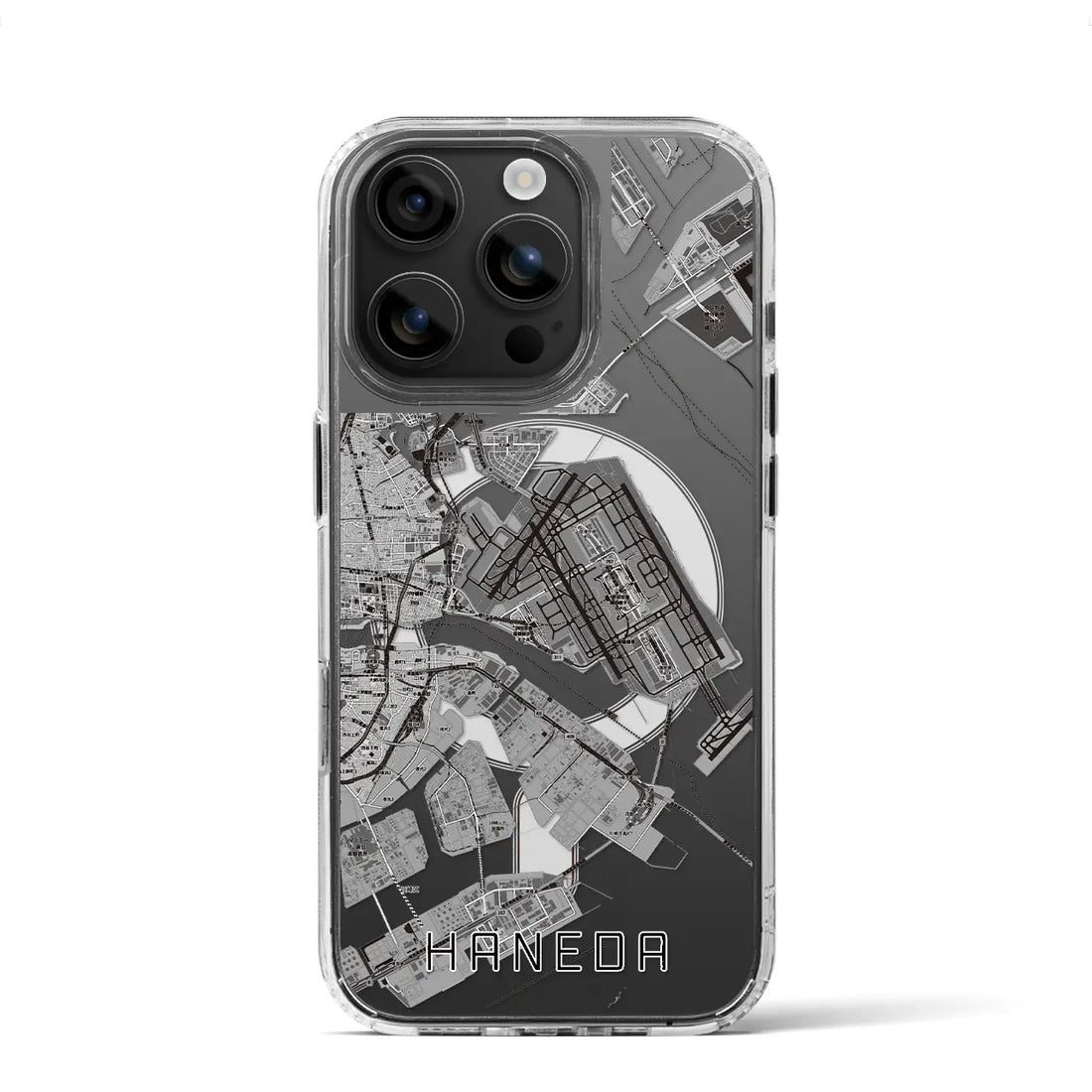【羽田(東京都)】地図柄iPhoneケース(MagSafeタイプ)