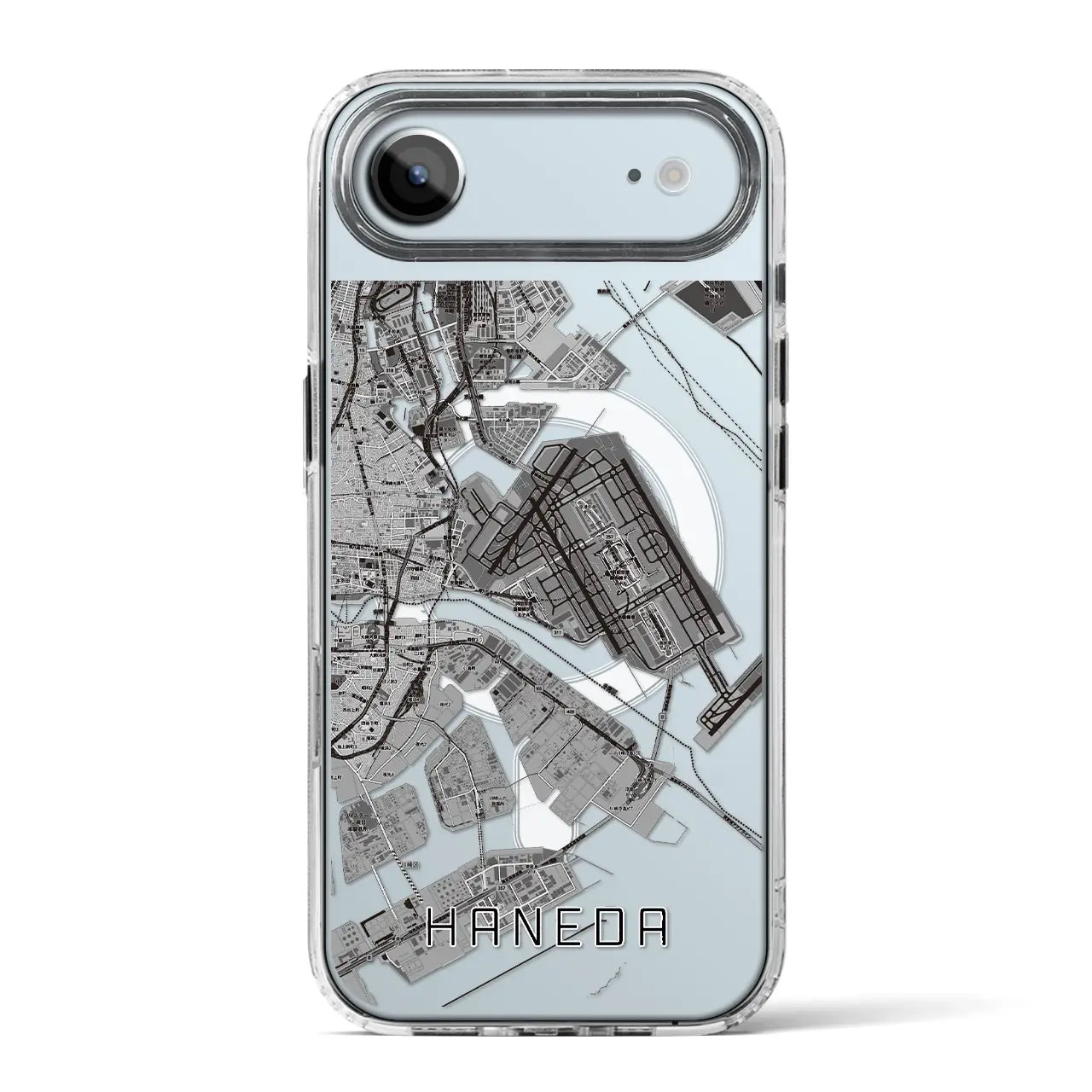 【羽田(東京都)】地図柄iPhoneケース(MagSafeタイプ)