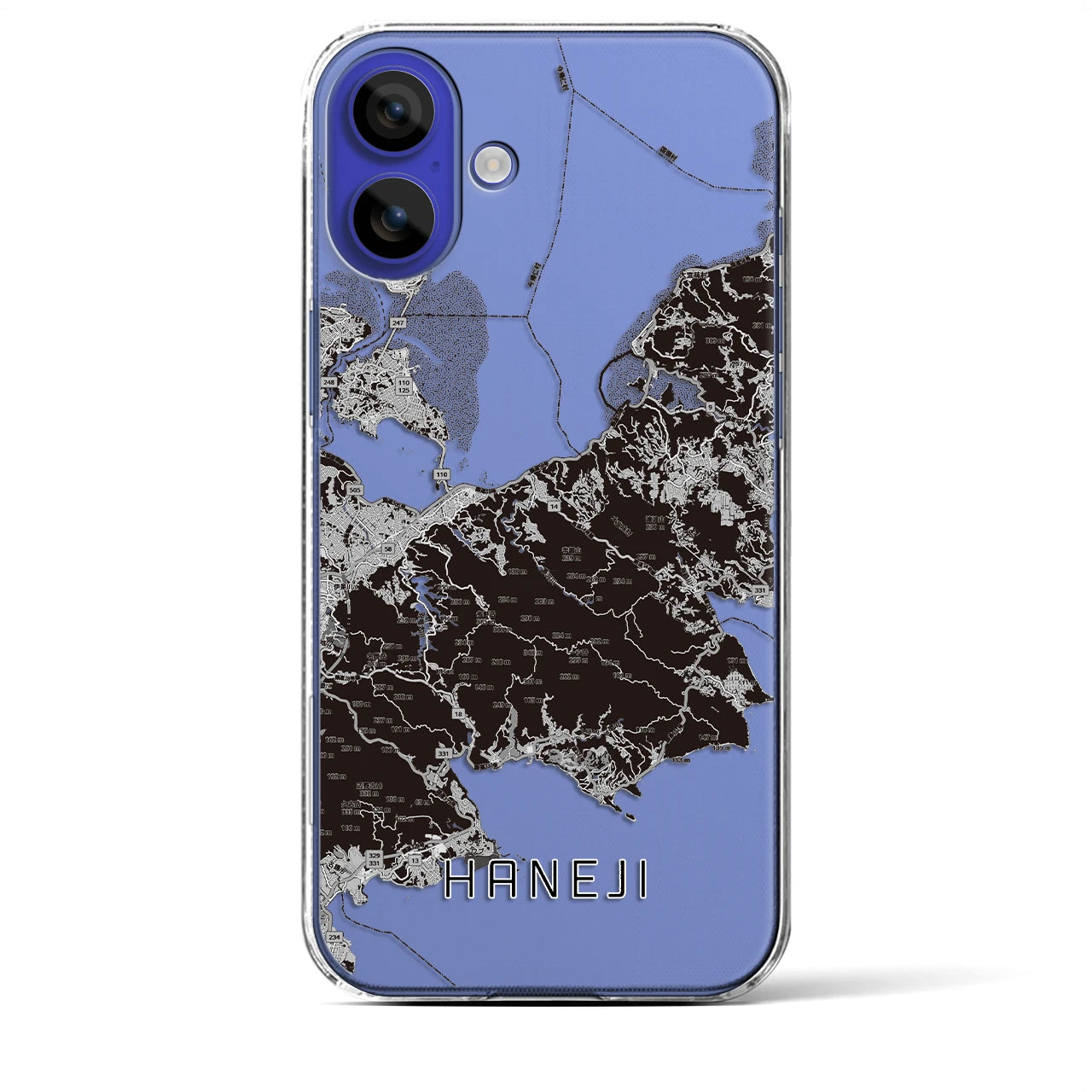 【羽地(沖縄県)】地図柄iPhoneケース(クリアタイプ)