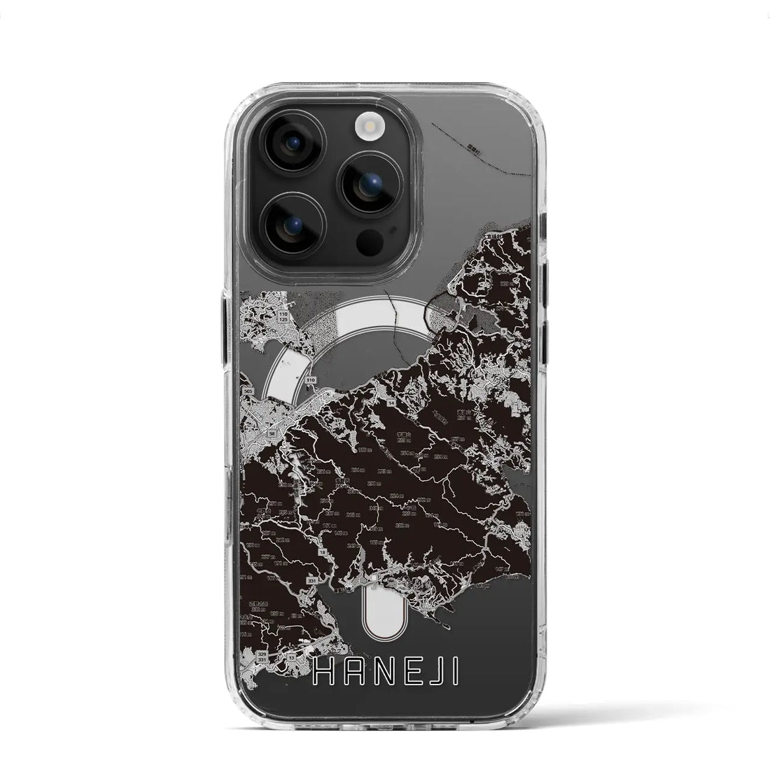 【羽地(沖縄県)】地図柄iPhoneケース(MagSafeタイプ)