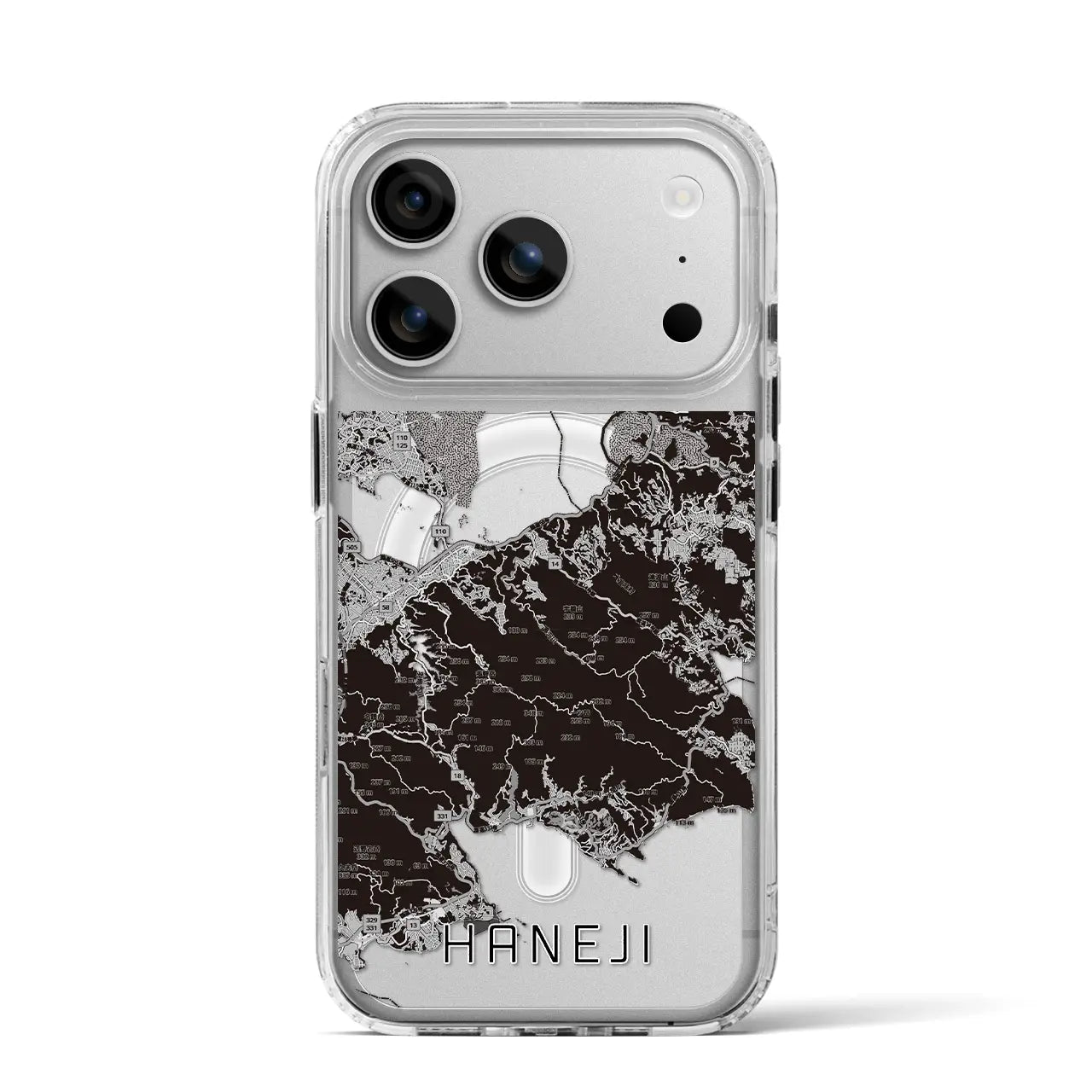 【羽地(沖縄県)】地図柄iPhoneケース(MagSafeタイプ)