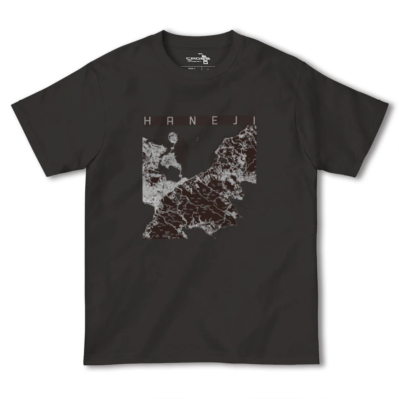 【羽地(沖縄県)】地図柄ヘビーウェイトTシャツ
