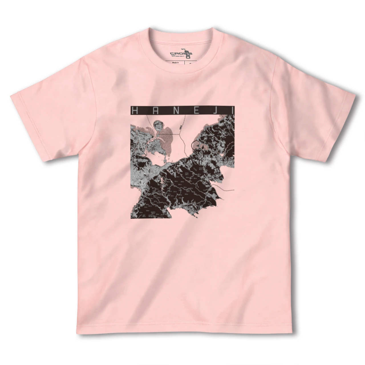 【羽地(沖縄県)】地図柄ヘビーウェイトTシャツ