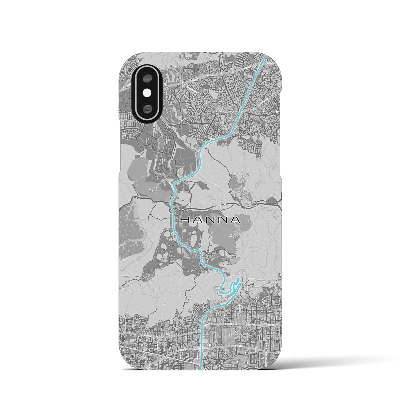 【阪奈(大阪府)】スカイラインiPhoneケース(バックカバータイプ)