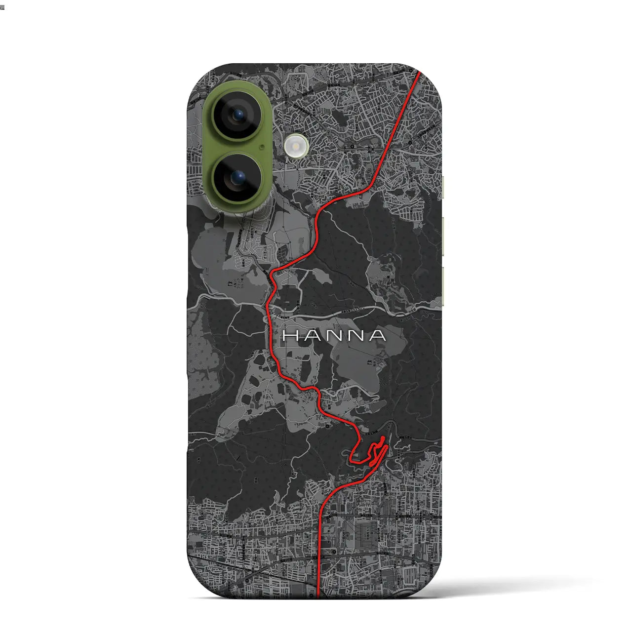 【阪奈(大阪府)】スカイラインiPhoneケース(バックカバータイプ)アッシュ・iPhone 17 Pro Max 用