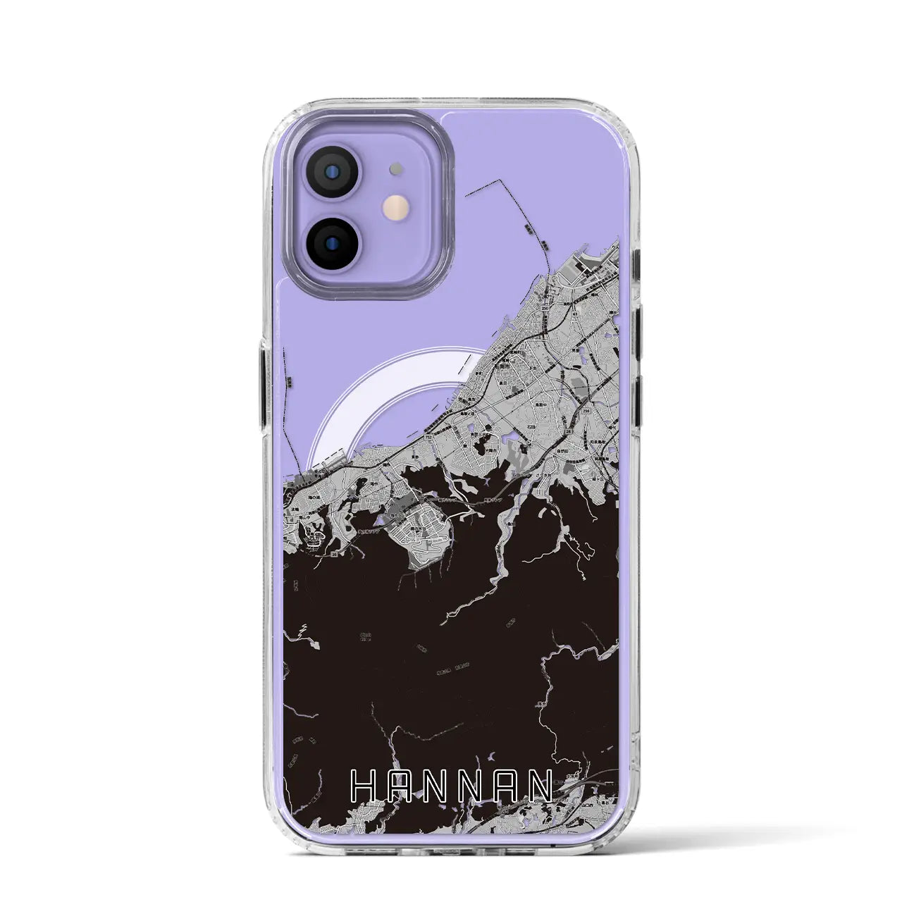 【阪南(大阪府)】地図柄iPhoneケース(MagSafeタイプ)