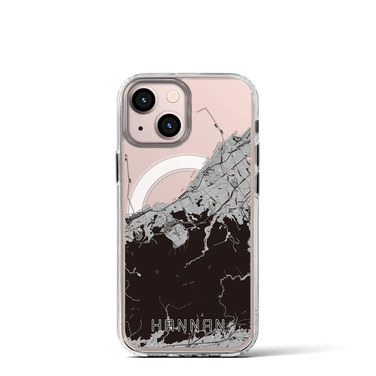 【阪南(大阪府)】地図柄iPhoneケース(MagSafeタイプ)