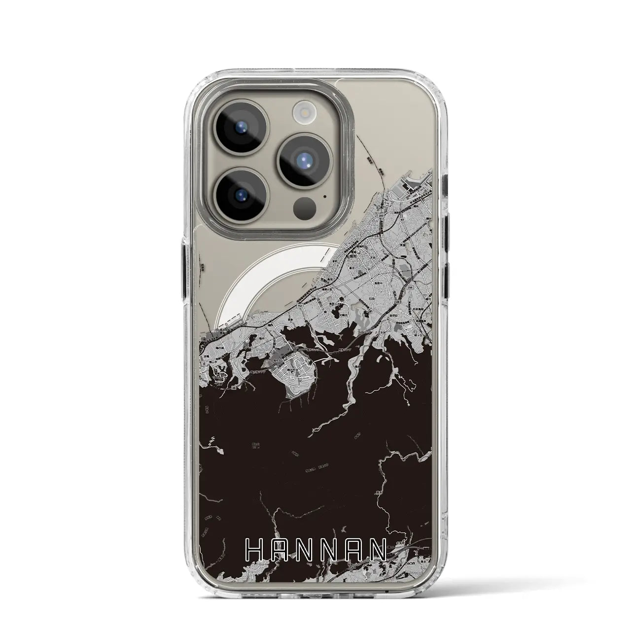 【阪南(大阪府)】地図柄iPhoneケース(MagSafeタイプ)
