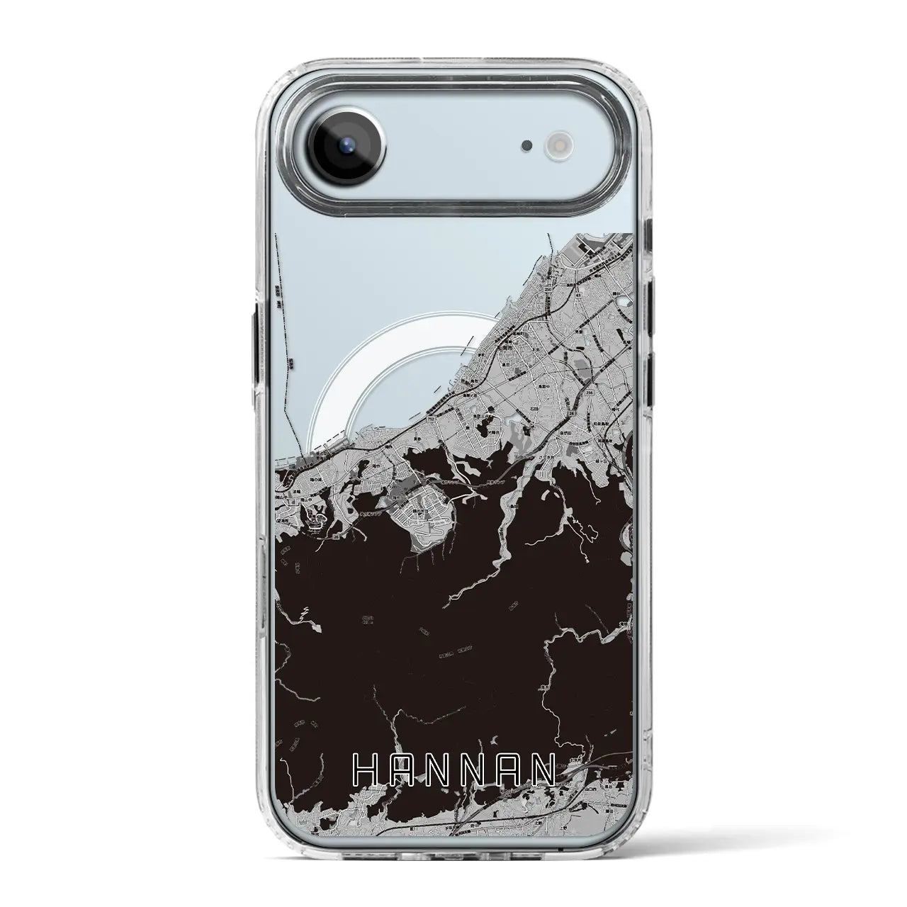 【阪南(大阪府)】地図柄iPhoneケース(MagSafeタイプ)