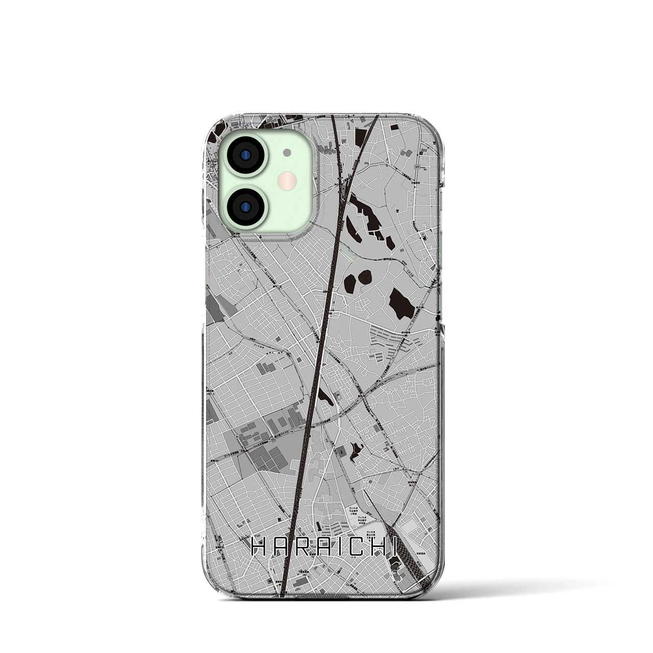 【原市(埼玉県)】地図柄iPhoneケース(クリアタイプ)