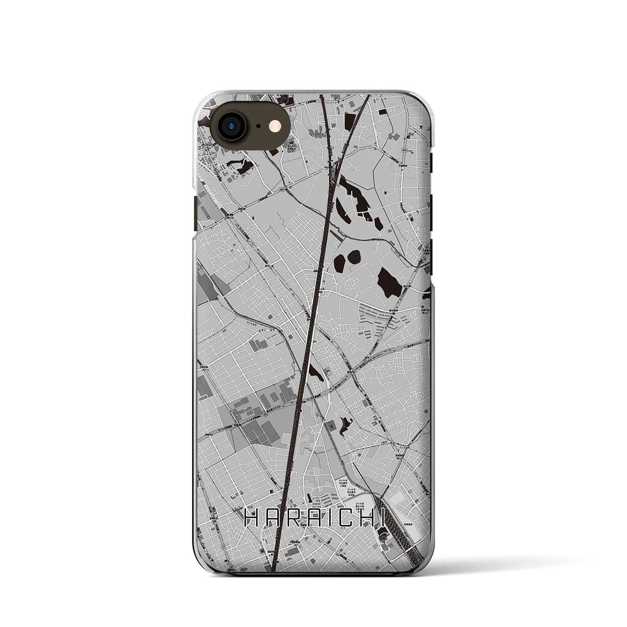 【原市(埼玉県)】地図柄iPhoneケース(クリアタイプ)