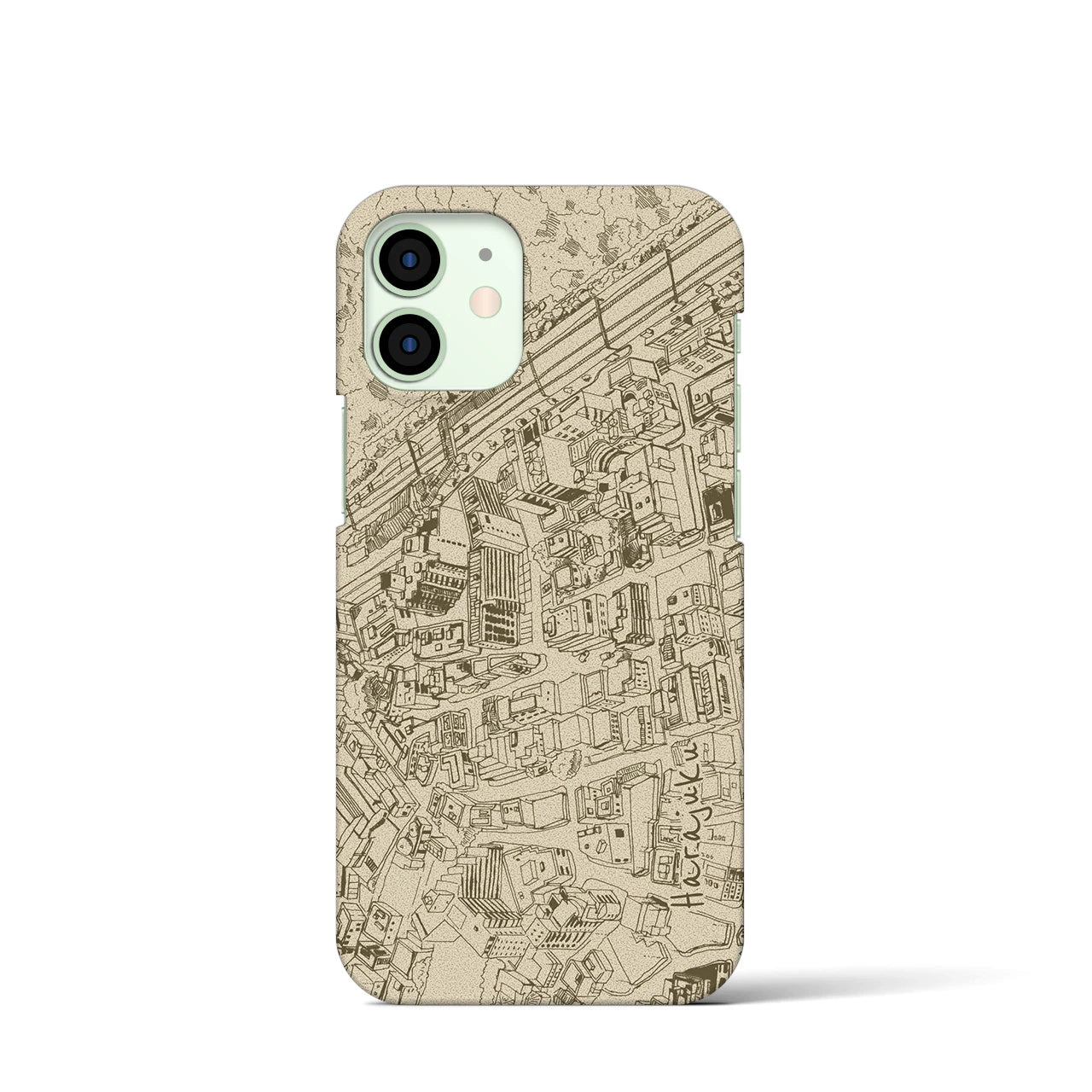 【原宿(フリーハンドランドスケープ)】フリーハンドランドスケープiPhoneケース(バックカバータイプ)