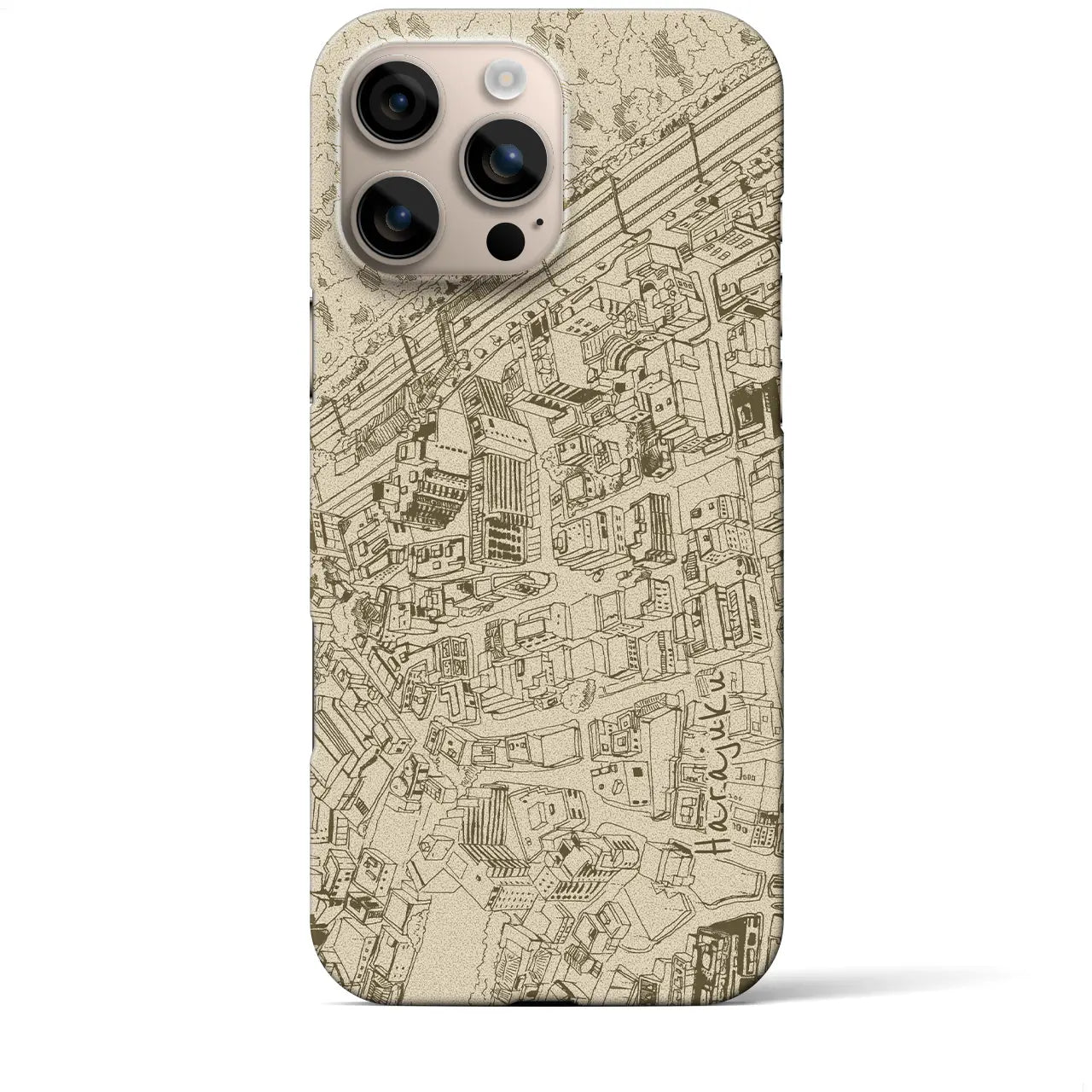 【原宿(フリーハンドランドスケープ)】フリーハンドランドスケープiPhoneケース(バックカバータイプ)