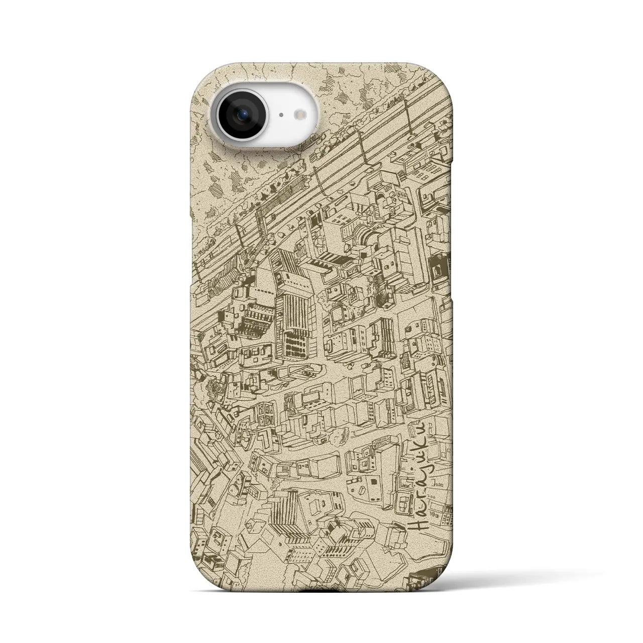 【原宿(フリーハンドランドスケープ)】フリーハンドランドスケープiPhoneケース(バックカバータイプ)