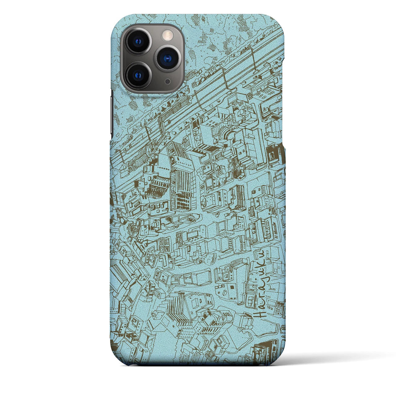 【原宿(フリーハンドランドスケープ)】フリーハンドランドスケープiPhoneケース(バックカバータイプ)