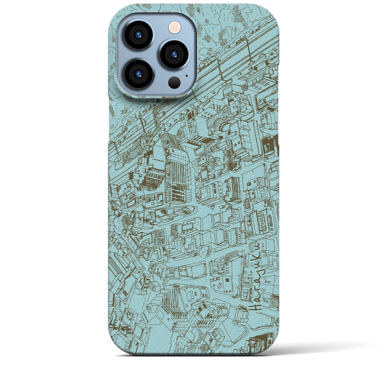 【原宿(フリーハンドランドスケープ)】フリーハンドランドスケープiPhoneケース(バックカバータイプ)
