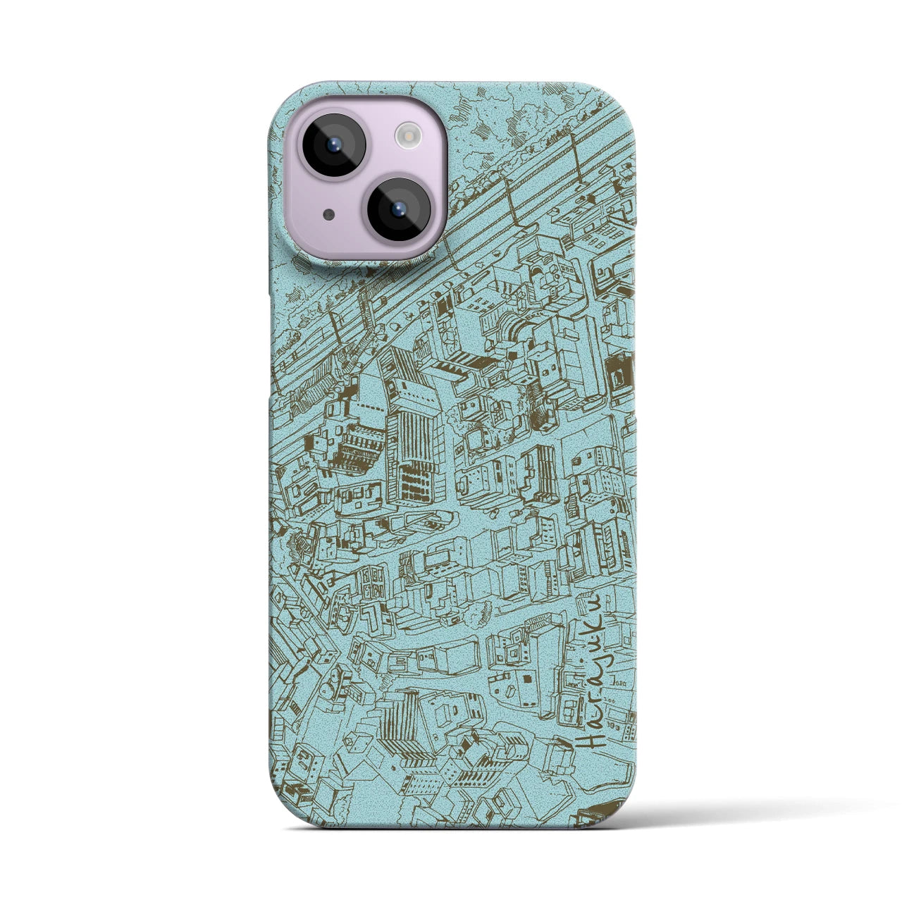 【原宿(フリーハンドランドスケープ)】フリーハンドランドスケープiPhoneケース(バックカバータイプ)