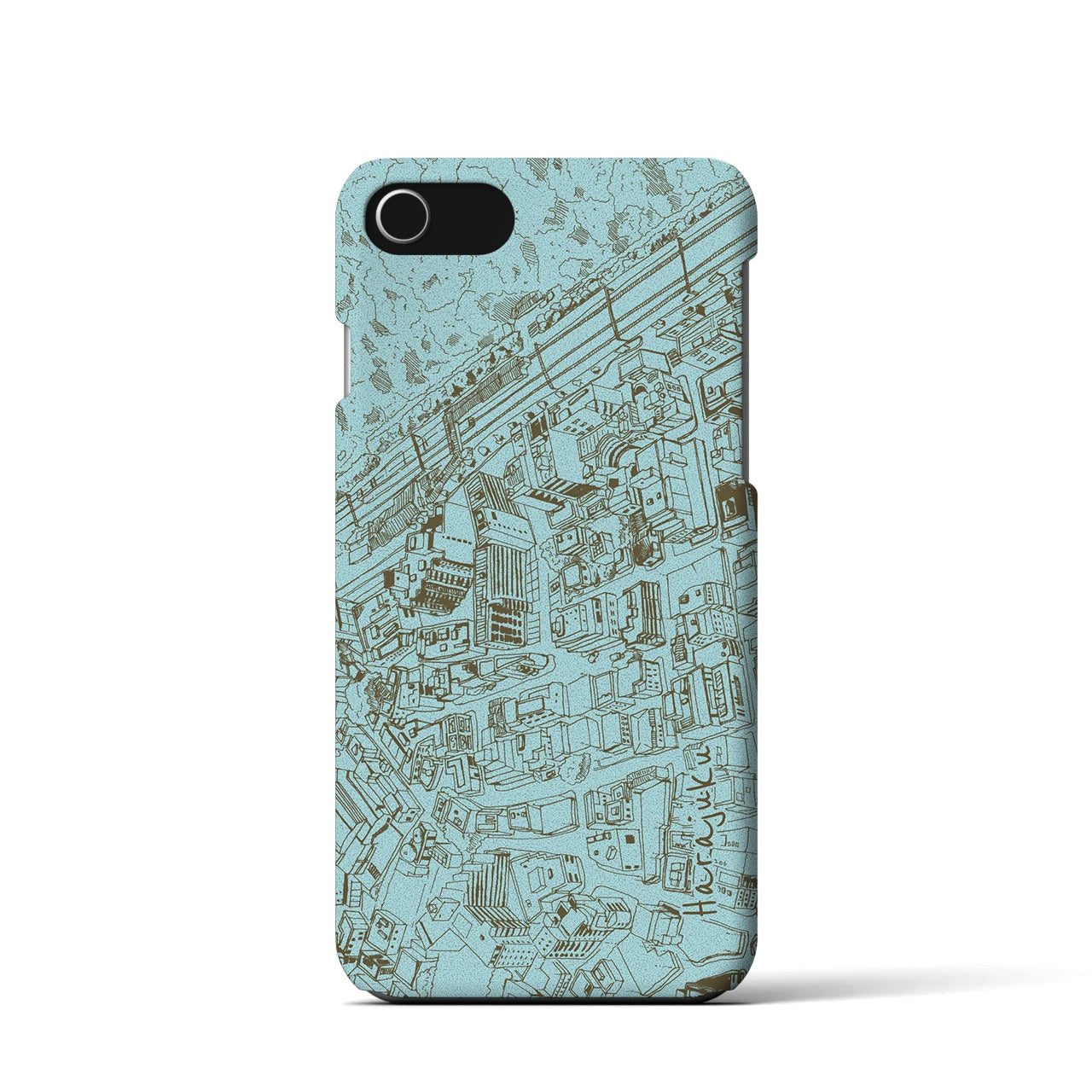 【原宿(フリーハンドランドスケープ)】フリーハンドランドスケープiPhoneケース(バックカバータイプ)