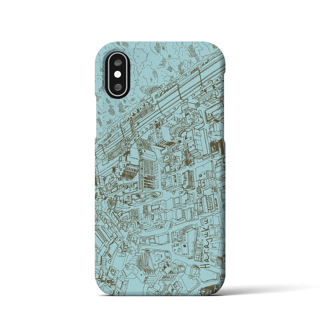 【原宿(フリーハンドランドスケープ)】フリーハンドランドスケープiPhoneケース(バックカバータイプ)