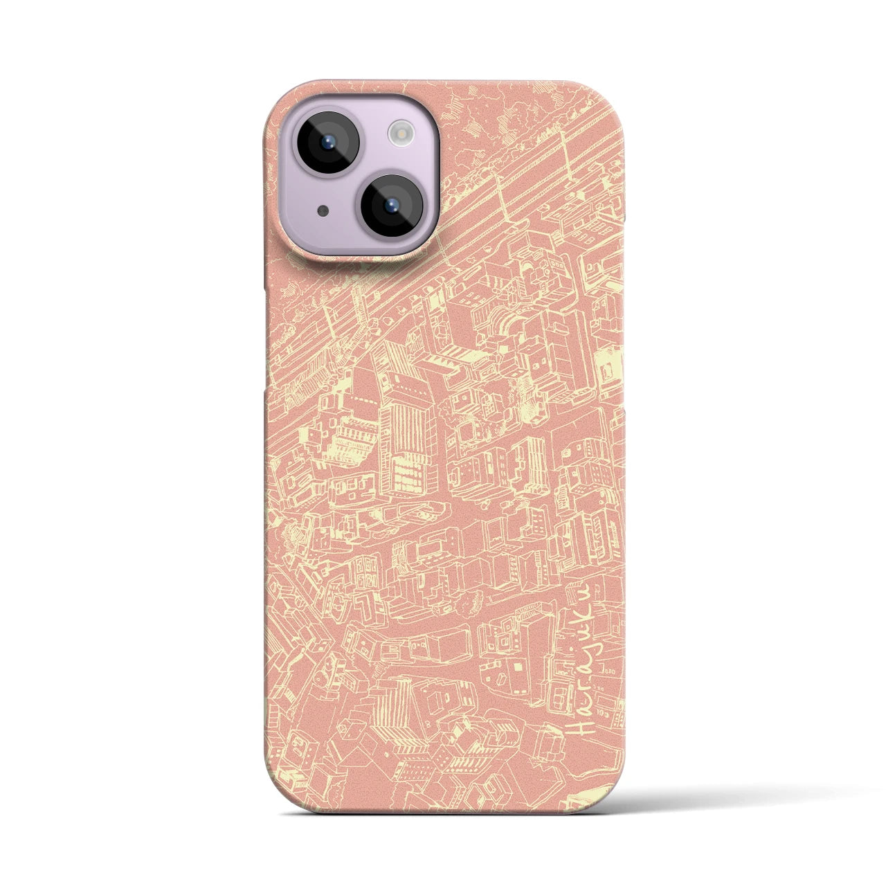 【原宿(フリーハンドランドスケープ)】フリーハンドランドスケープiPhoneケース(バックカバータイプ)