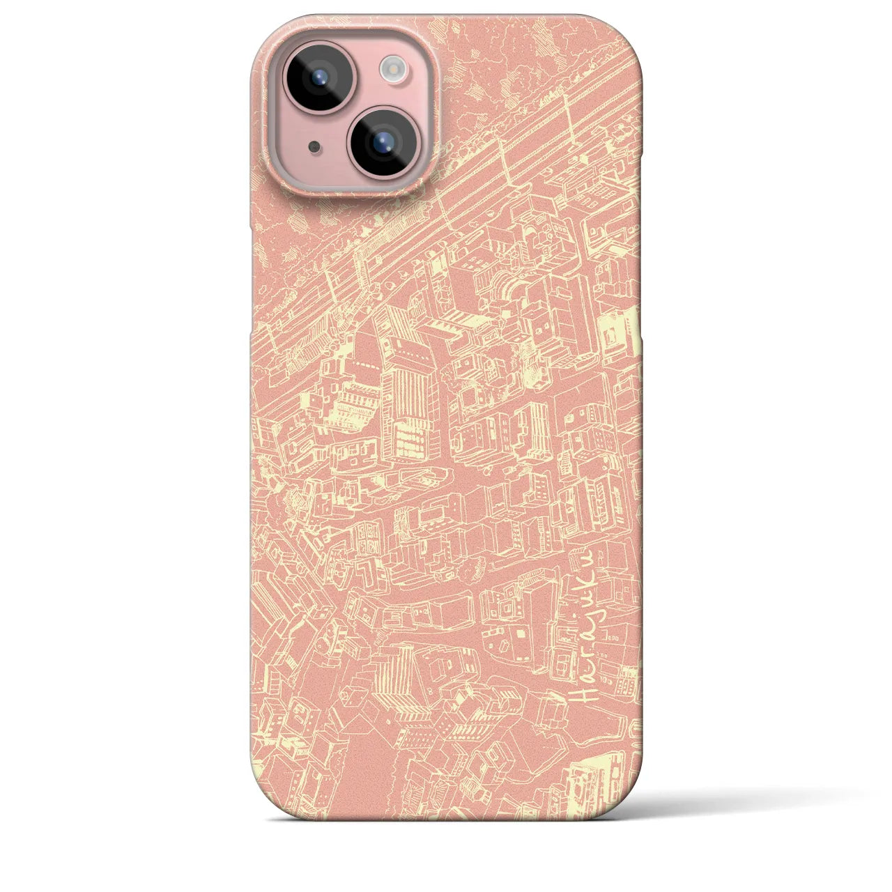 【原宿(フリーハンドランドスケープ)】フリーハンドランドスケープiPhoneケース(バックカバータイプ)