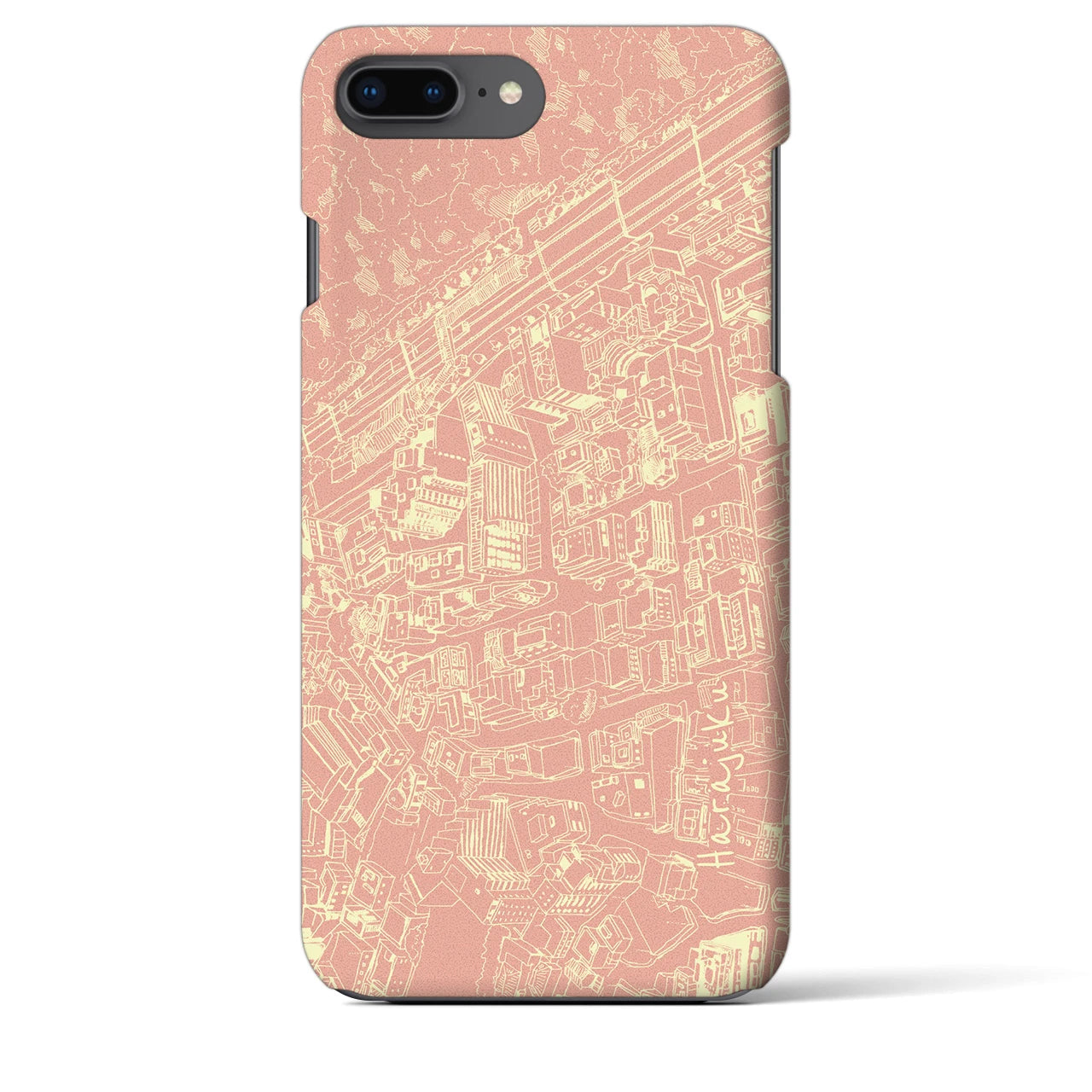 【原宿(フリーハンドランドスケープ)】フリーハンドランドスケープiPhoneケース(バックカバータイプ)