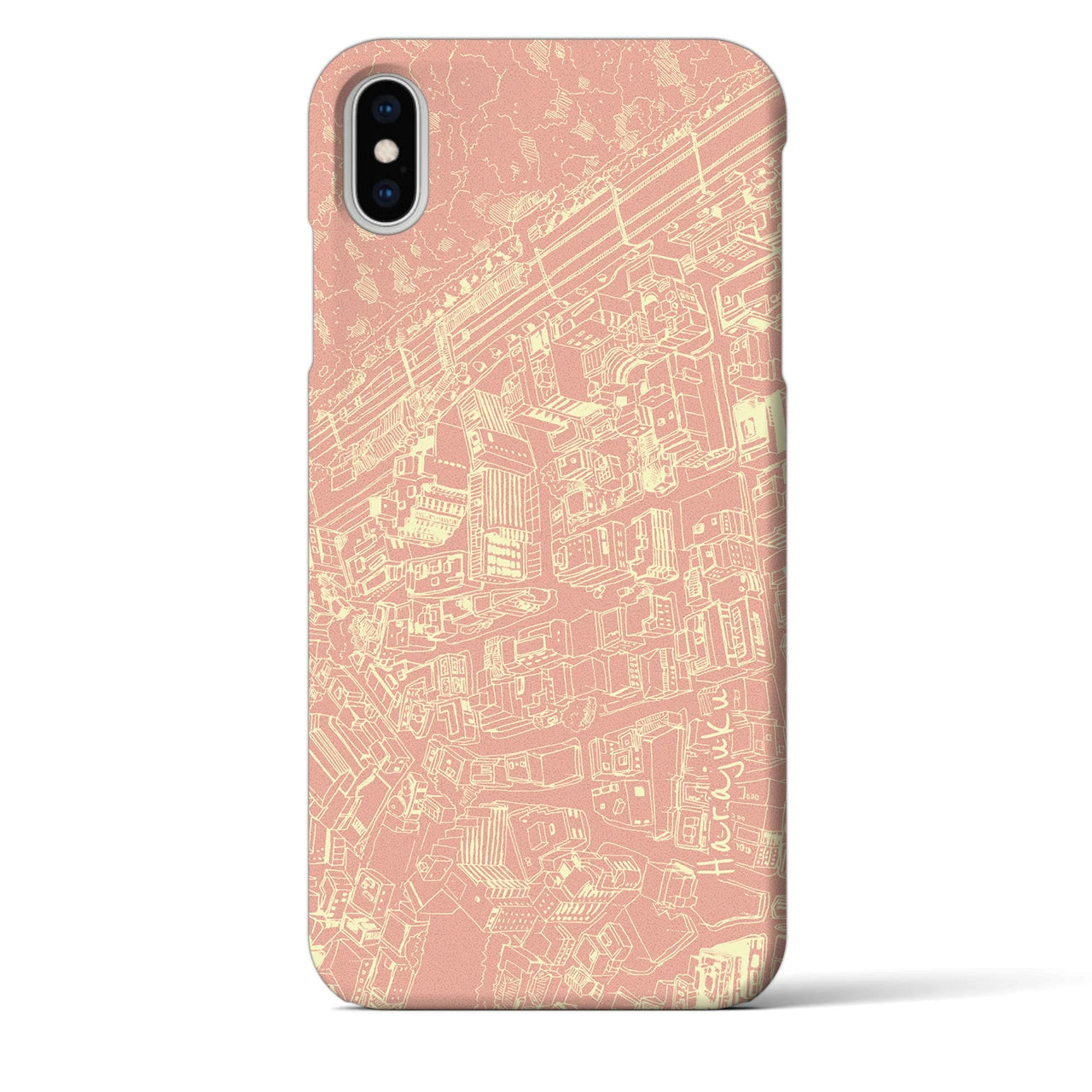 【原宿(フリーハンドランドスケープ)】フリーハンドランドスケープiPhoneケース(バックカバータイプ)