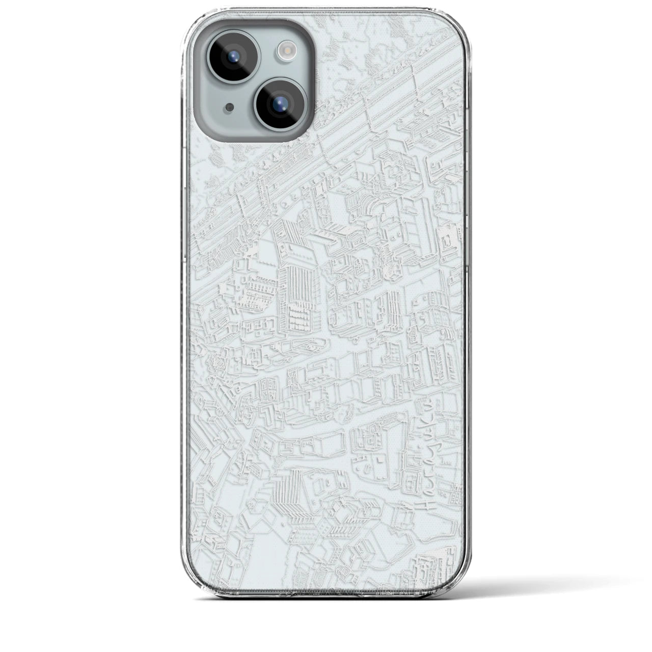 【原宿(フリーハンドランドスケープ)】フリーハンドランドスケープiPhoneケース(クリアタイプ)