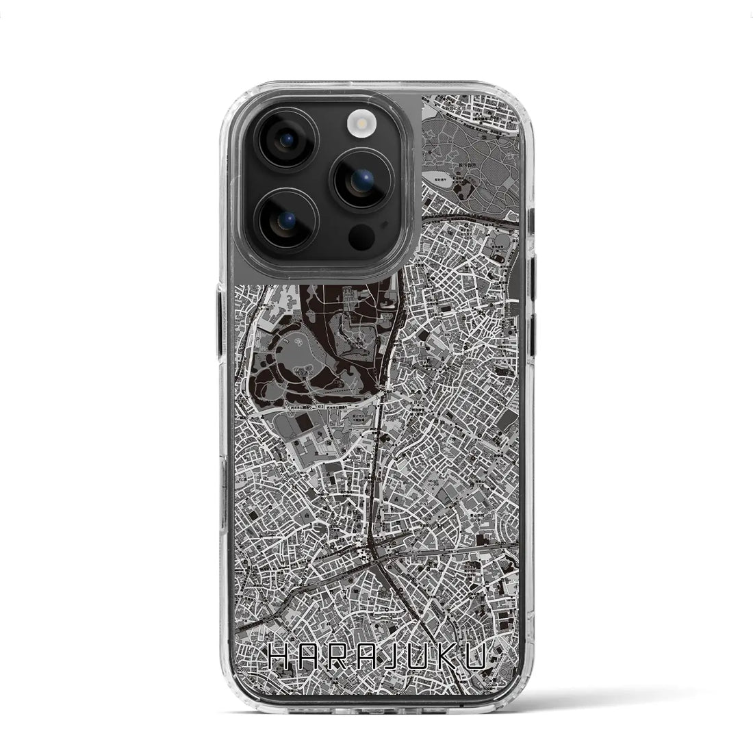 【原宿(東京都)】地図柄iPhoneケース(MagSafeタイプ)