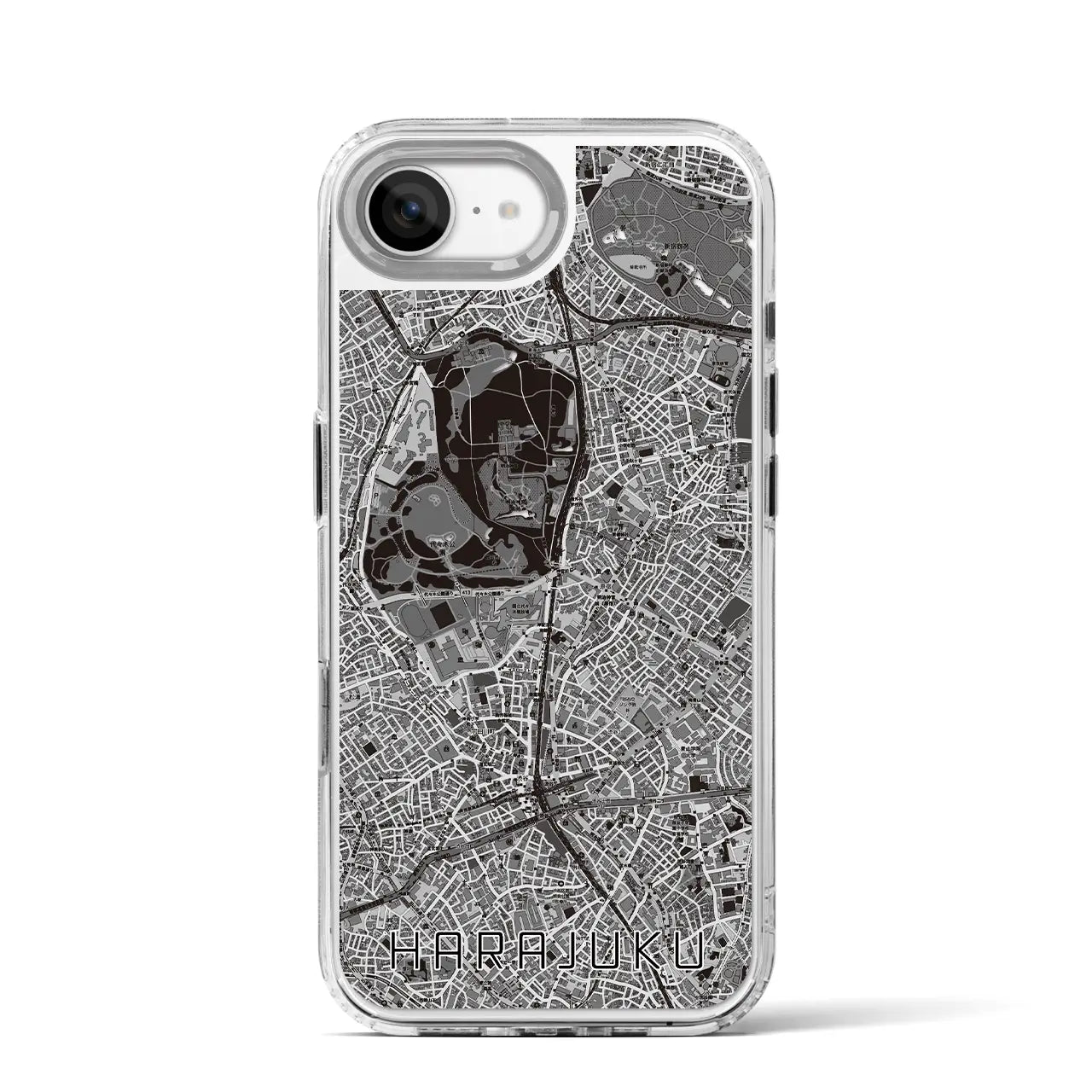 【原宿(東京都)】地図柄iPhoneケース(MagSafeタイプ)