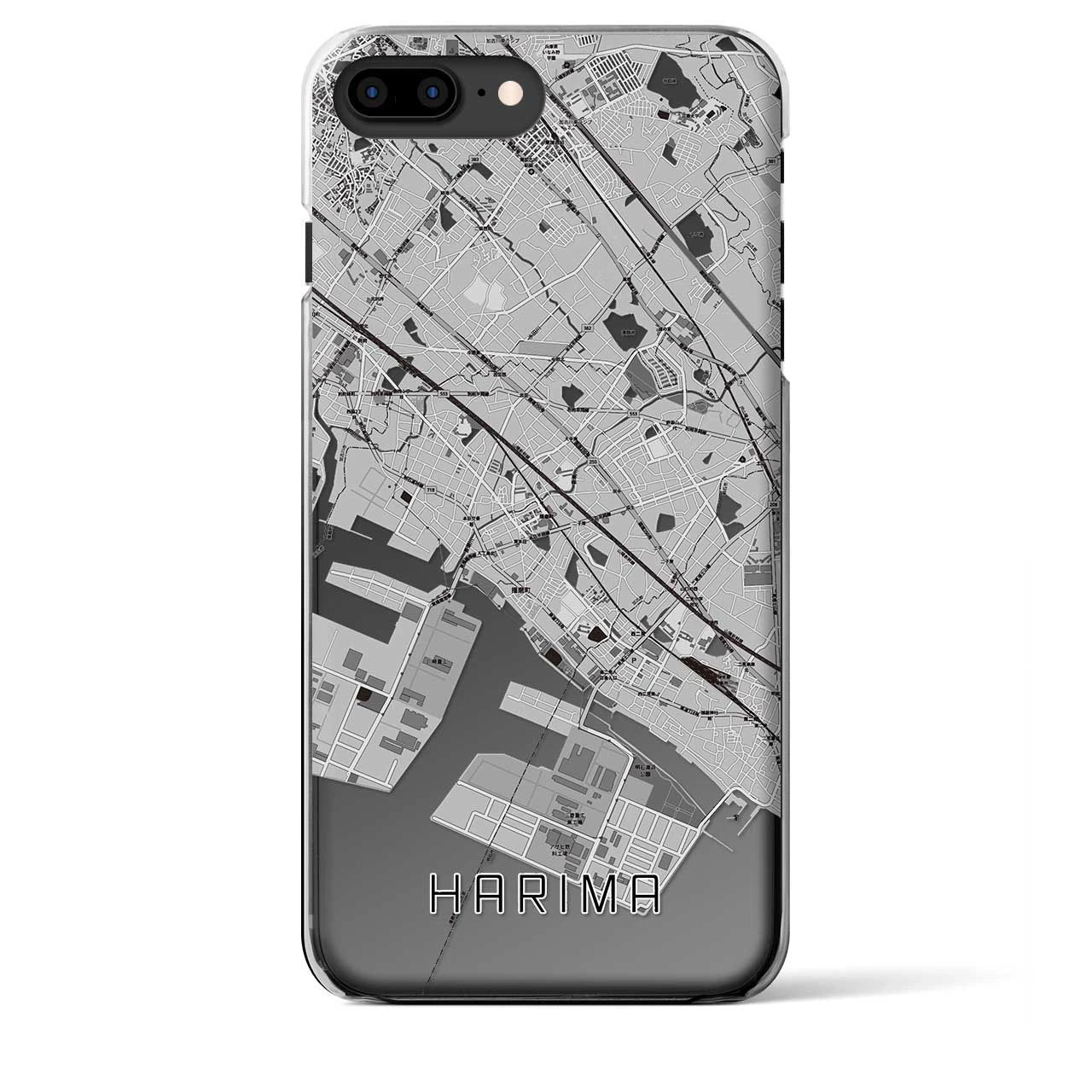 【播磨(兵庫県)】地図柄iPhoneケース(クリアタイプ)