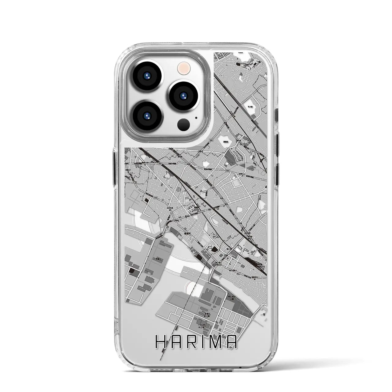 【播磨(兵庫県)】地図柄iPhoneケース(MagSafeタイプ)