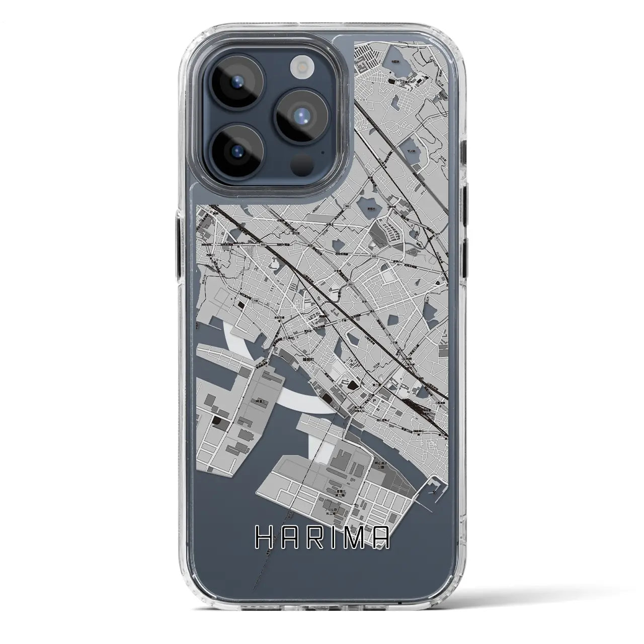 【播磨(兵庫県)】地図柄iPhoneケース(MagSafeタイプ)