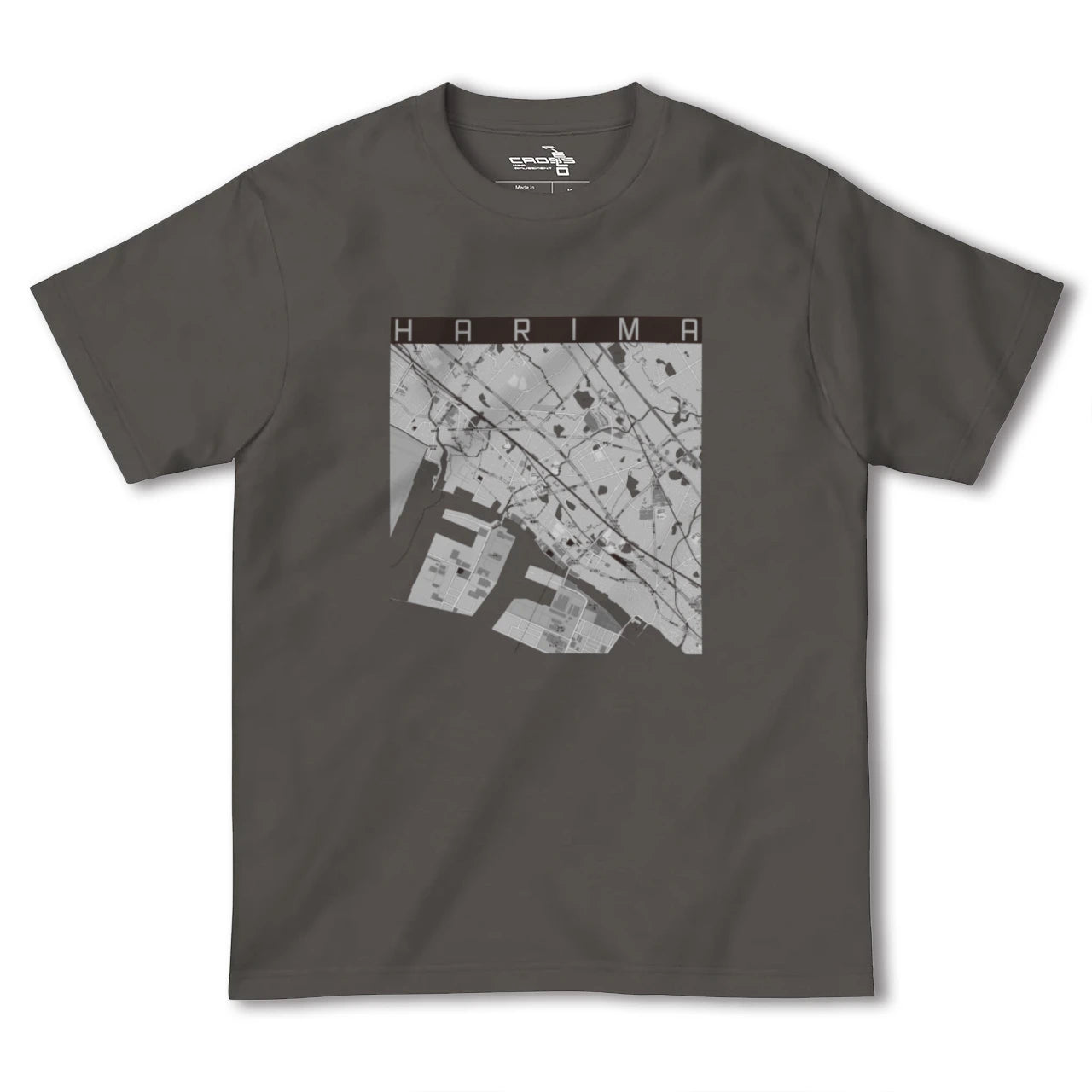 【播磨(兵庫県)】地図柄ヘビーウェイトTシャツ